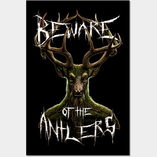Beware of the Antlers Posters and Art